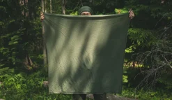 Varusteleka Päähineet ^ iso neliöhuivi, merinovillaa