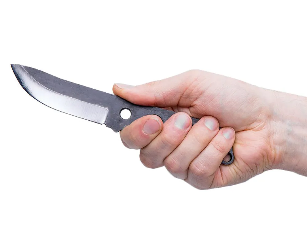 Varusteleka Puukot Ja Veitset ^ Jääkäripuukko 85 ruotokahvalla ja nahkatupella
