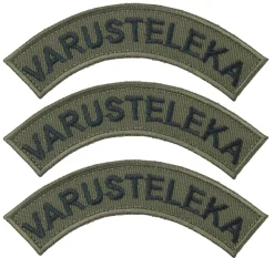 Varusteleka Tunnukset ^ Kaarimerkki omalla tekstillä, 3-Pack