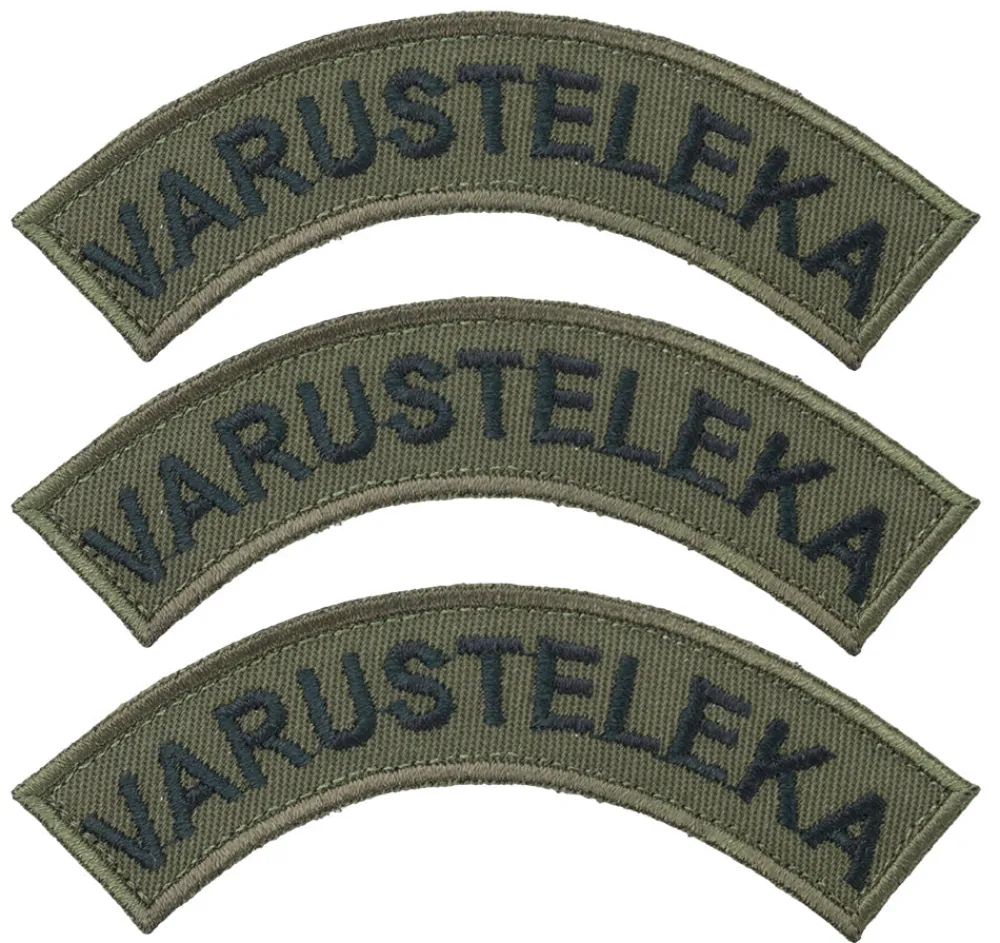 Varusteleka Tunnukset ^ Kaarimerkki omalla tekstillä, 3-Pack