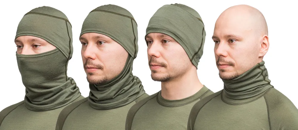 Varusteleka Päähineet|L1 Base Layer ^ L1 kypärähuppu, merinovillaa