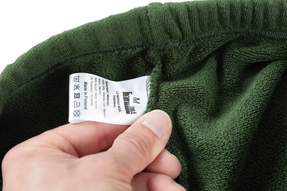 Varusteleka L2 Mid Layer|Alusvaatteet ^ L2 nallehousut, merinovillaa
