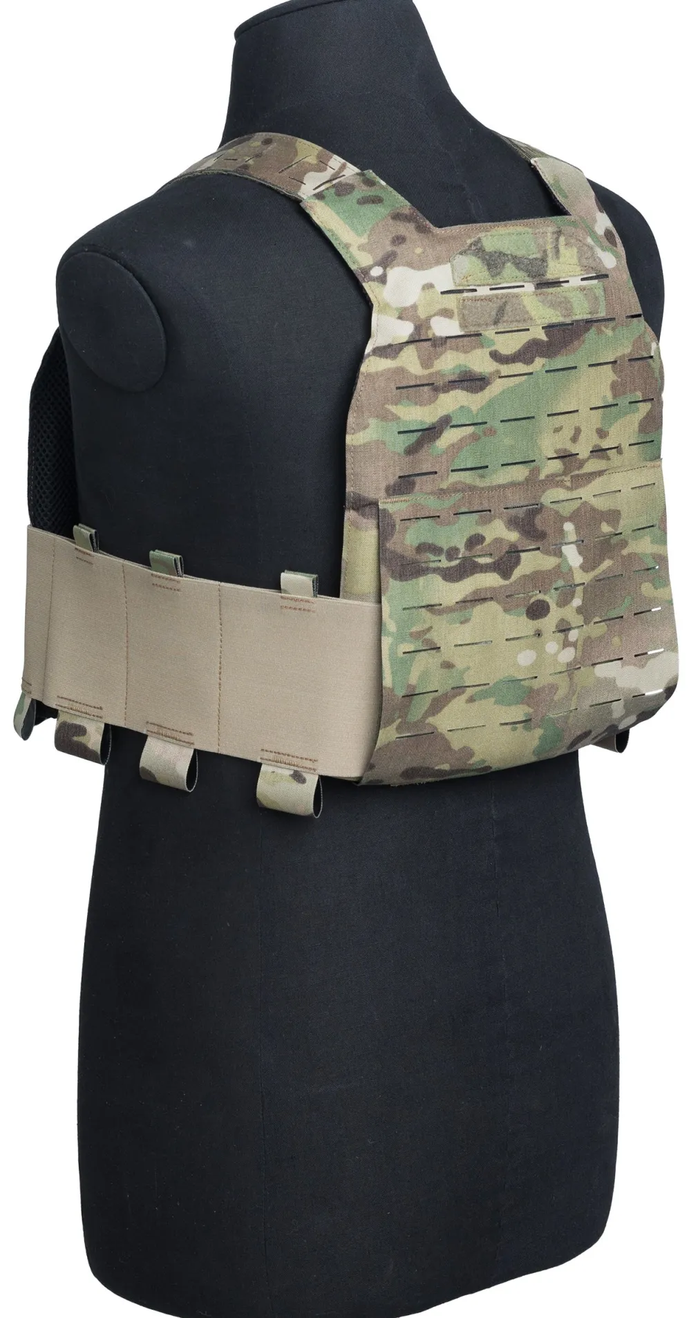 Varusteleka Taistelu- Ja Suojaliivit ^ LVPC Plate Carrier, elastinen lipastasku-cummerbund