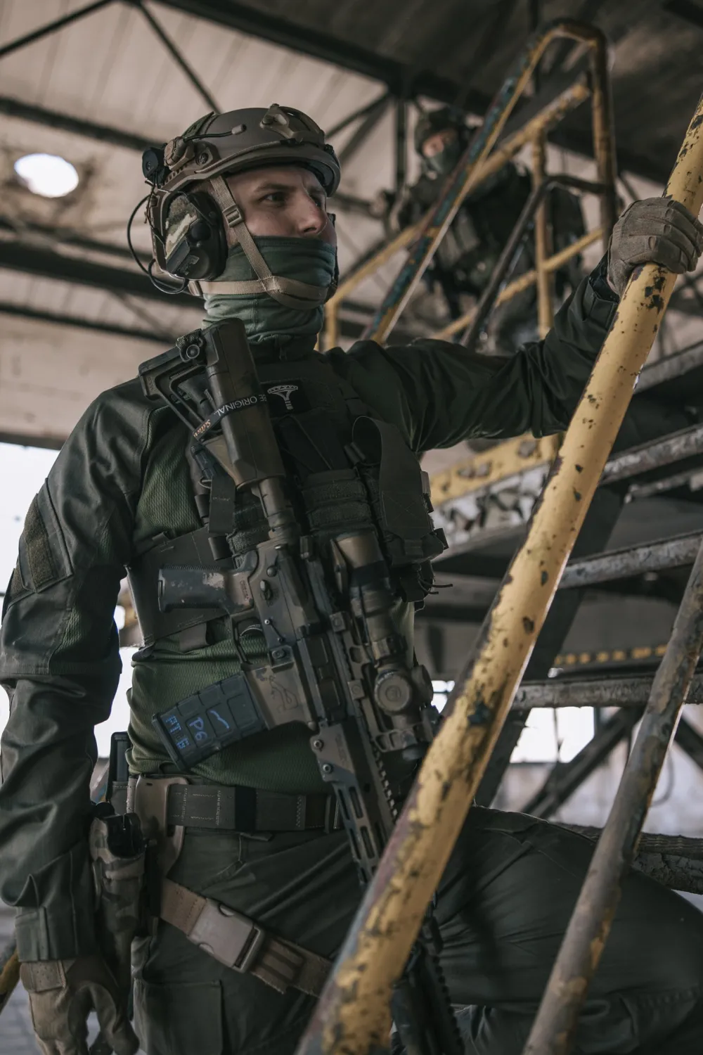 Varusteleka Taistelu- Ja Suojaliivit ^ LVPC Plate Carrier, elastinen lipastasku-cummerbund