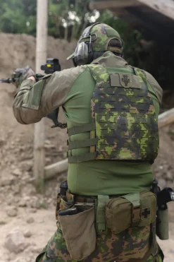 Varusteleka Taistelu- Ja Suojaliivit ^ LVPC Plate Carrier, PALS Cummerbund
