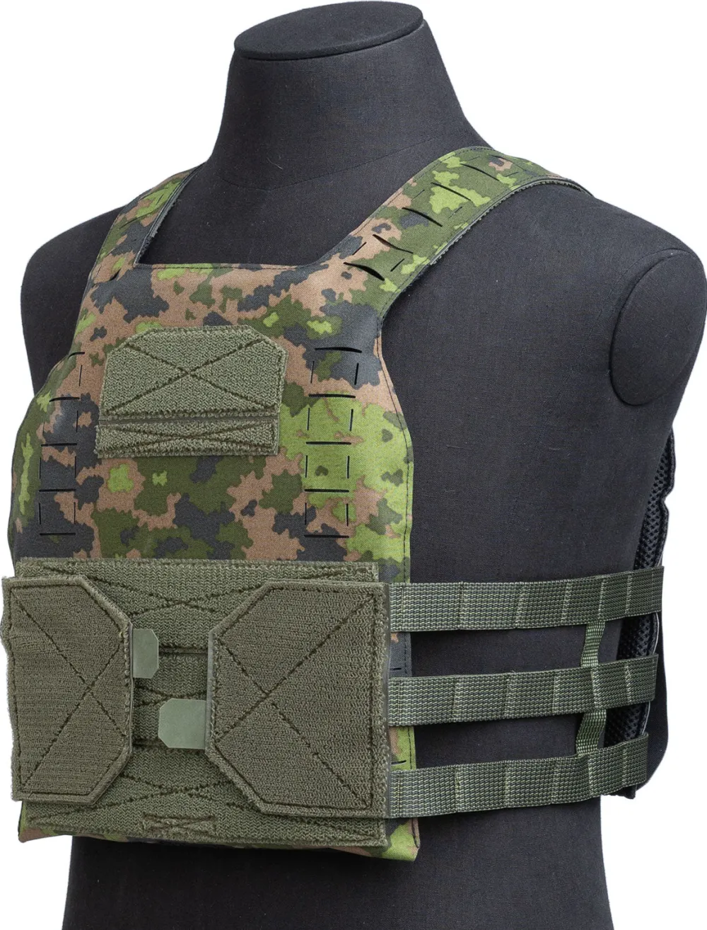 Varusteleka Taistelu- Ja Suojaliivit ^ LVPC Plate Carrier, PALS Cummerbund