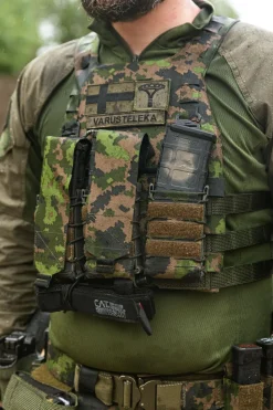 Varusteleka Taistelu- Ja Suojaliivit ^ LVPC Plate Carrier, PALS Cummerbund
