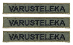 Varusteleka Tunnukset ^ M05 nimilappu omalla tekstillä, 3-Pack