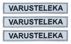 Varusteleka Tunnukset ^ M05 nimilappu omalla tekstillä, 3-Pack