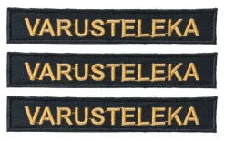 Varusteleka Tunnukset ^ M05 nimilappu omalla tekstillä, 3-Pack