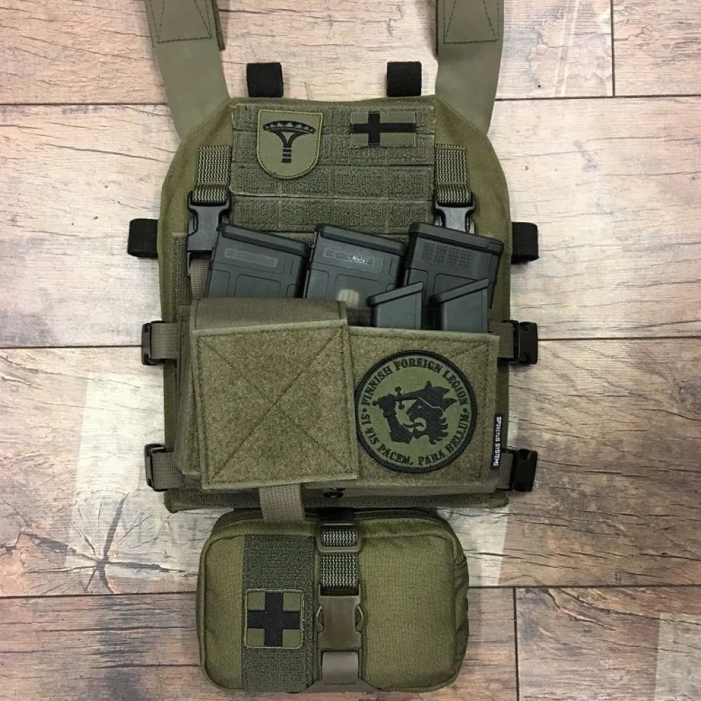 Varusteleka Taistelu- Ja Suojaliivit ^ PC18 Plate Carrier, PALS Cummerbund