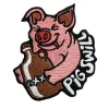 Varusteleka Moraalimerkit Ja Heijastimet ^ Pig Swill moraalimerkki