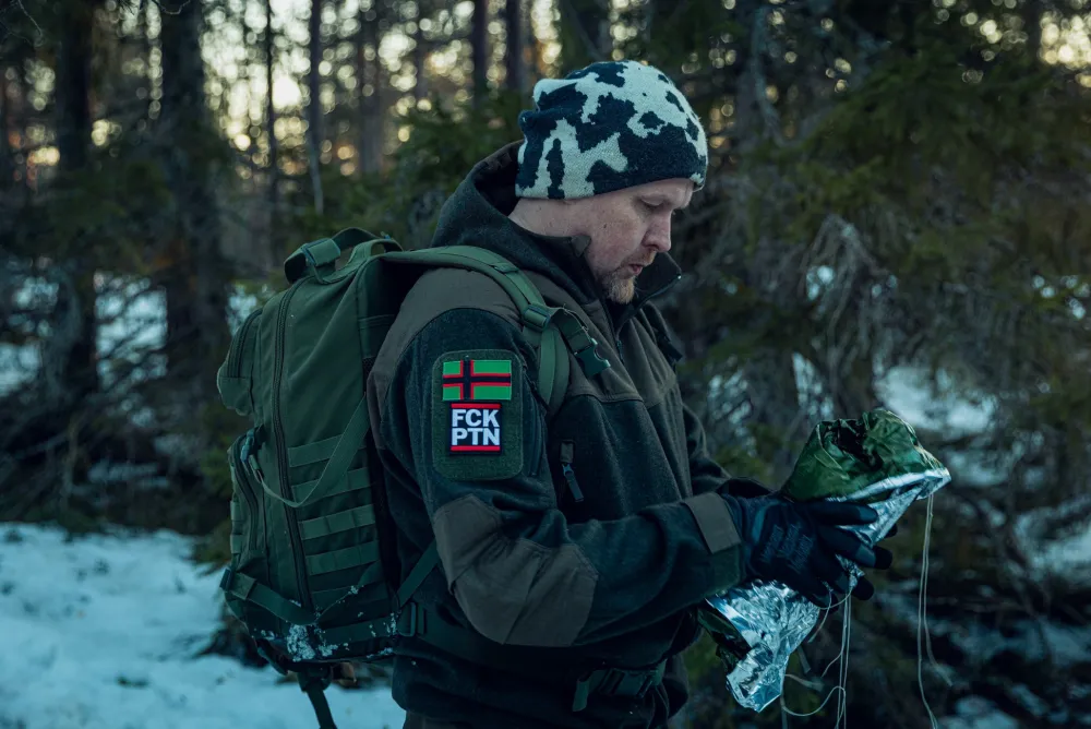 Varusteleka Päähineet ^ Sissipipo, merinovillaa, maastokuvioitu