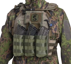 Varusteleka Tunnukset ^ Suojeluskunnan hihamerkki, kenttävärit