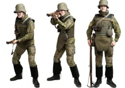 Varusteleka Tunnukset ^ Suojeluskunnan hihamerkki, kenttävärit