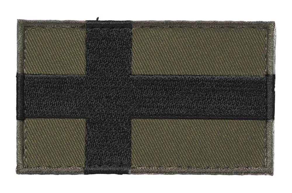 Varusteleka Tunnukset ^ Suomen hihalippu, 77 x 47 mm