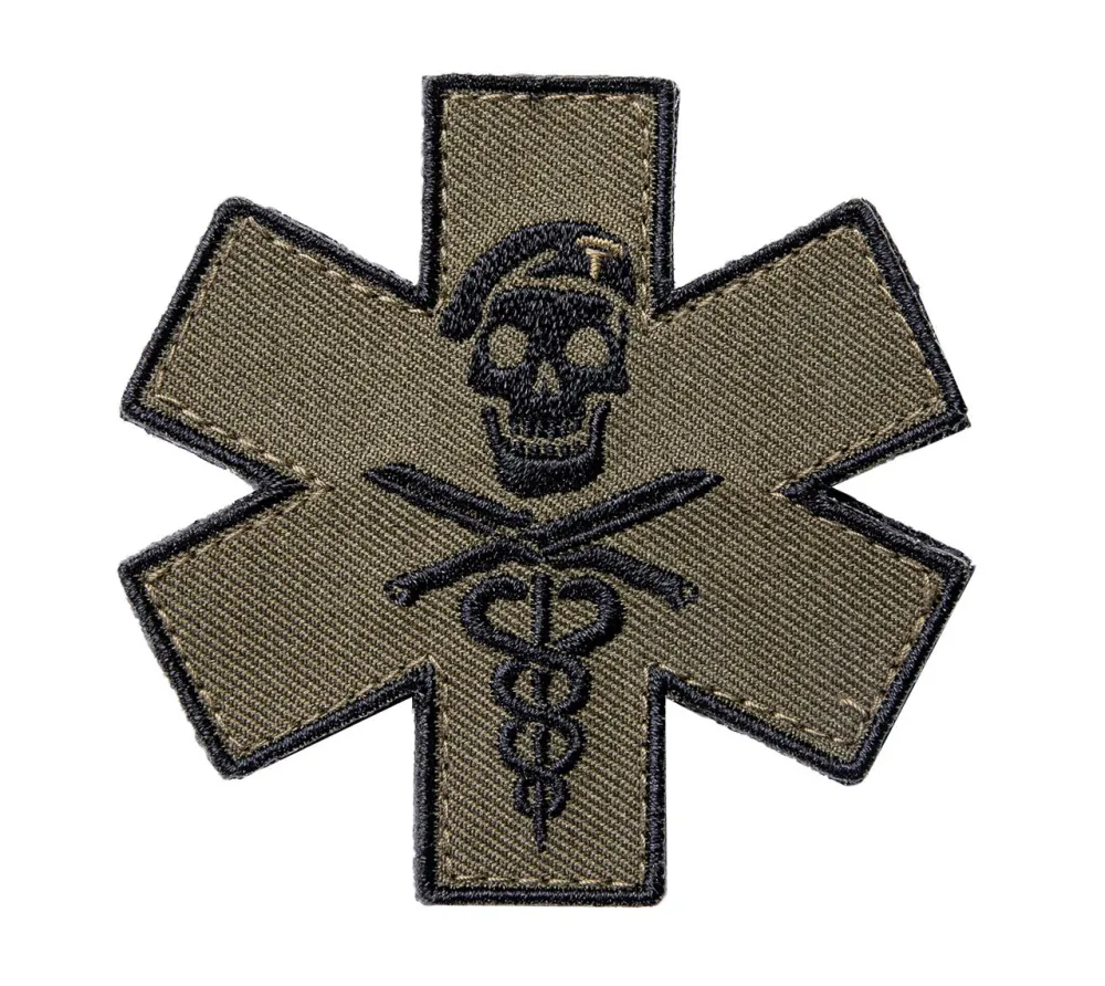 Varusteleka Moraalimerkit Ja Heijastimet ^ Tactical Medic moraalimerkki