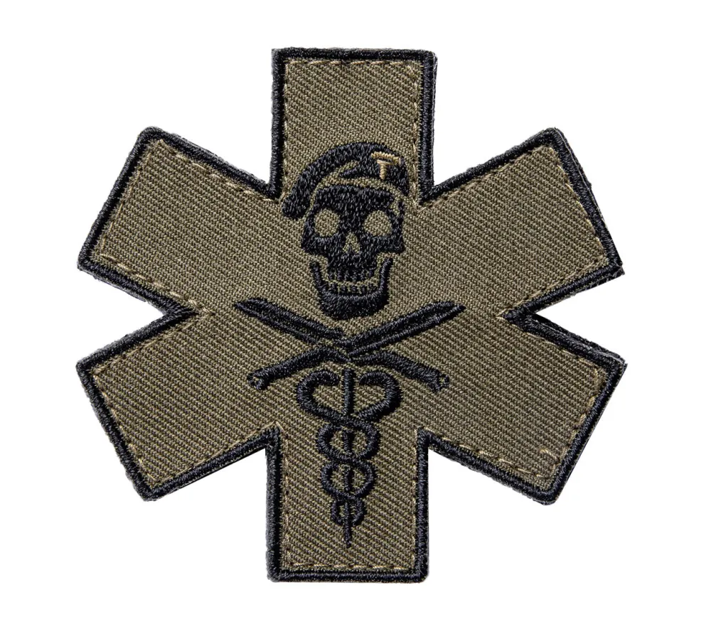 Varusteleka Moraalimerkit Ja Heijastimet ^ Tactical Medic moraalimerkki