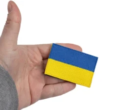 Varusteleka Tunnukset ^ Ukrainan hihalippu, 77 x 47 mm
