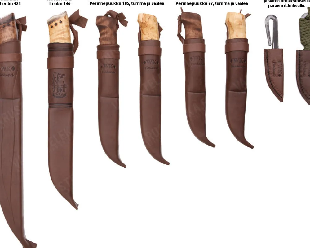 Woodsknife Puukot Ja Veitset ^ Iso Leuku 180